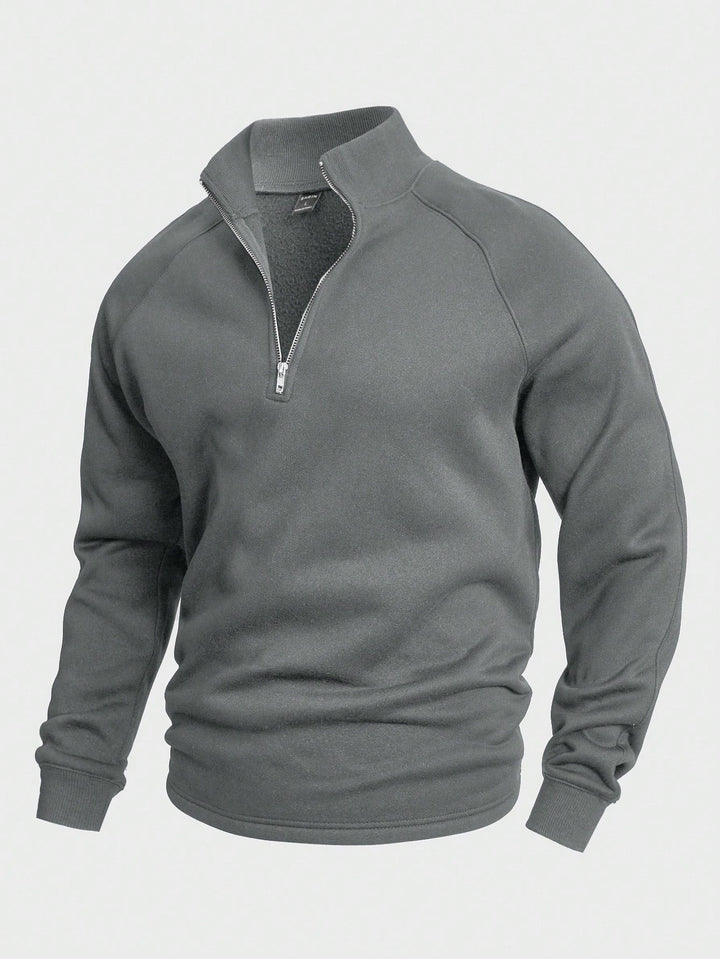 LEON™ – KLASSISCHER HERRENPULLOVER MIT ZIPPER FÜR STIL & KOMFORT