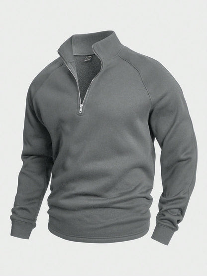 LEON™ – KLASSISCHER HERRENPULLOVER MIT ZIPPER FÜR STIL & KOMFORT