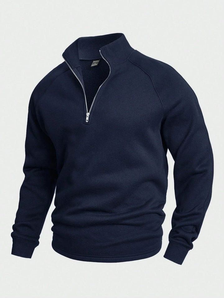 LEON™ – KLASSISCHER HERRENPULLOVER MIT ZIPPER FÜR STIL & KOMFORT