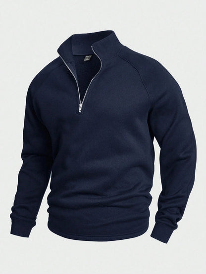 LEON™ – KLASSISCHER HERRENPULLOVER MIT ZIPPER FÜR STIL & KOMFORT