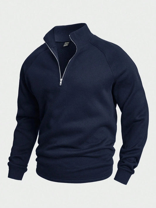 LEON™ – KLASSISCHER HERRENPULLOVER MIT ZIPPER FÜR STIL & KOMFORT