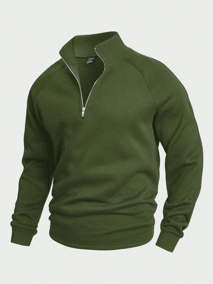 LEON™ – KLASSISCHER HERRENPULLOVER MIT ZIPPER FÜR STIL & KOMFORT